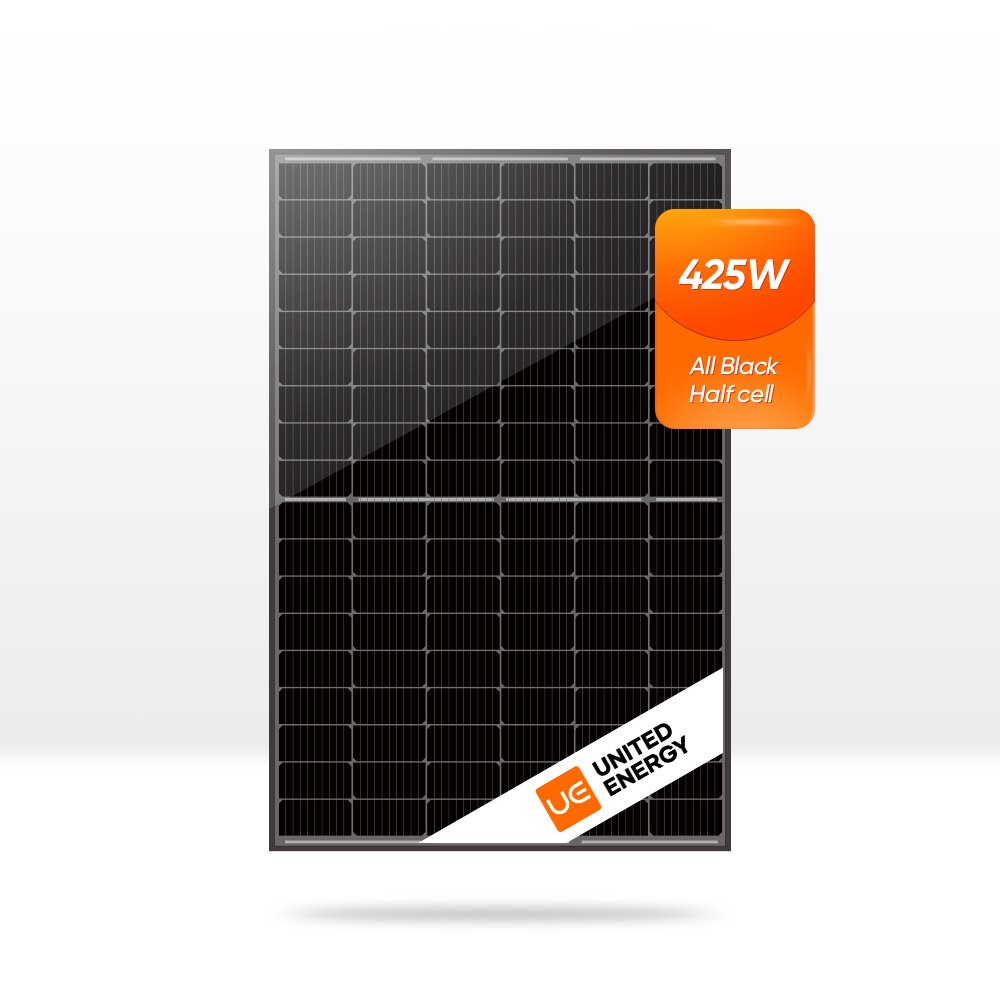 All Black Photovoltaic Solar Panels 400W 410W 420W Mono Paneles Solares